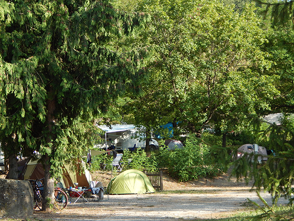 Emplacement Nature Arboré Tente Caravane Camping-car - Camping Le Chêne Tallard - Gap