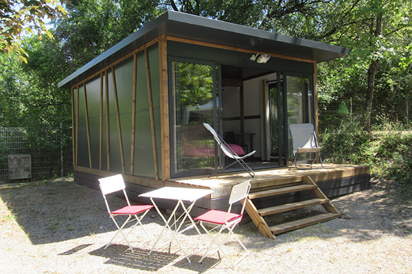 Camping Le Chene Tallard-Tiny Home Exterieur 1